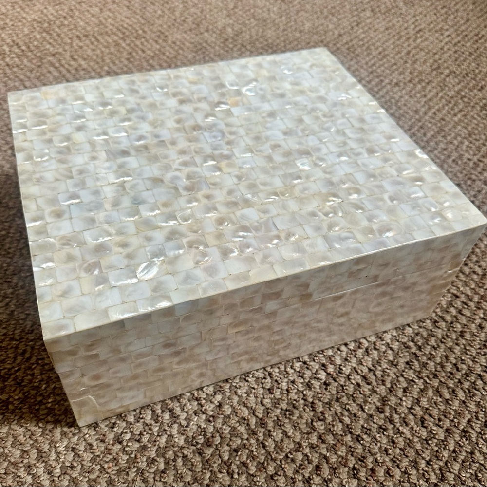 Mother of Pearl Box - Like New Condition